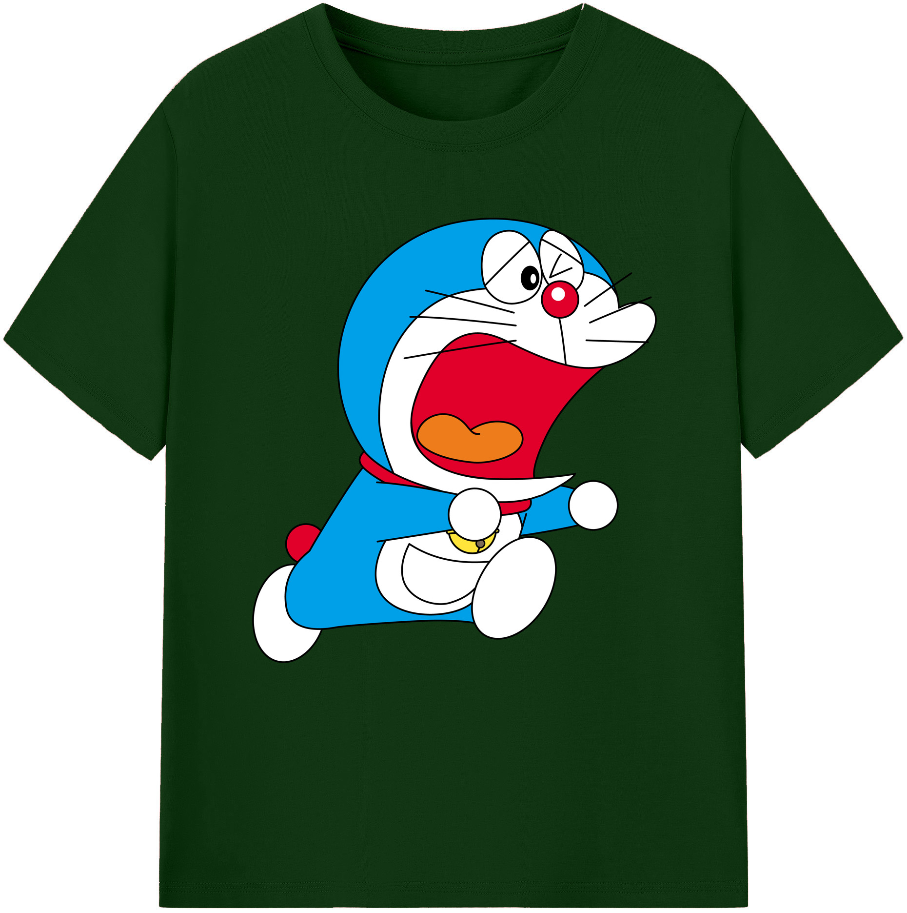 （画像用） ドラえもん Doraemon 綿100％半袖Tシャツ（フロントプリント）